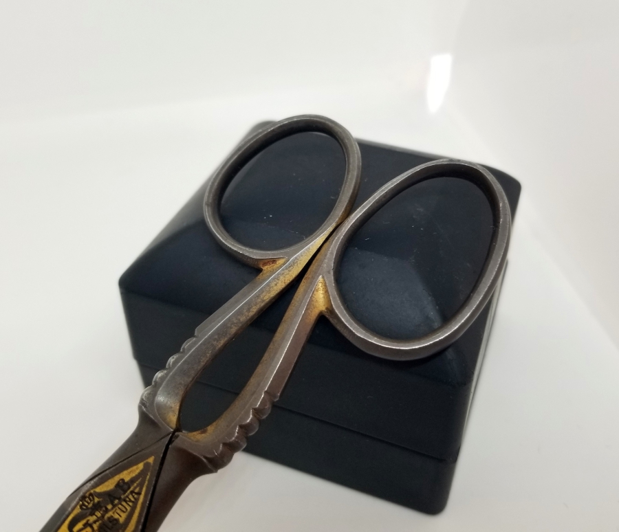 KABARTMA İŞÇİLİKLİ VE ALTIN VERMEYLİ OSMANLI DÖNEMİ NADİR TERZİ MAKASI