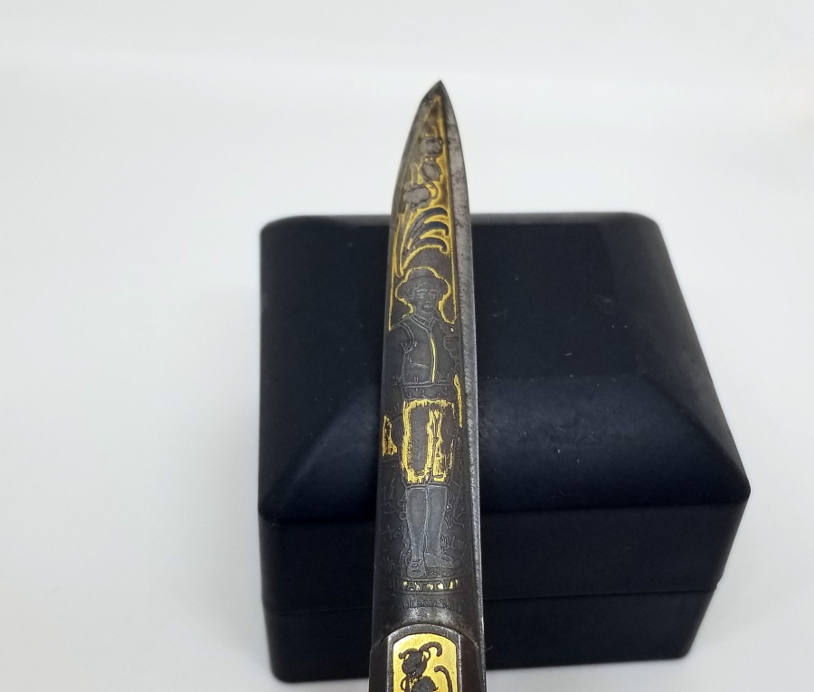 KABARTMA İŞÇİLİKLİ VE ALTIN VERMEYLİ OSMANLI DÖNEMİ NADİR TERZİ MAKASI