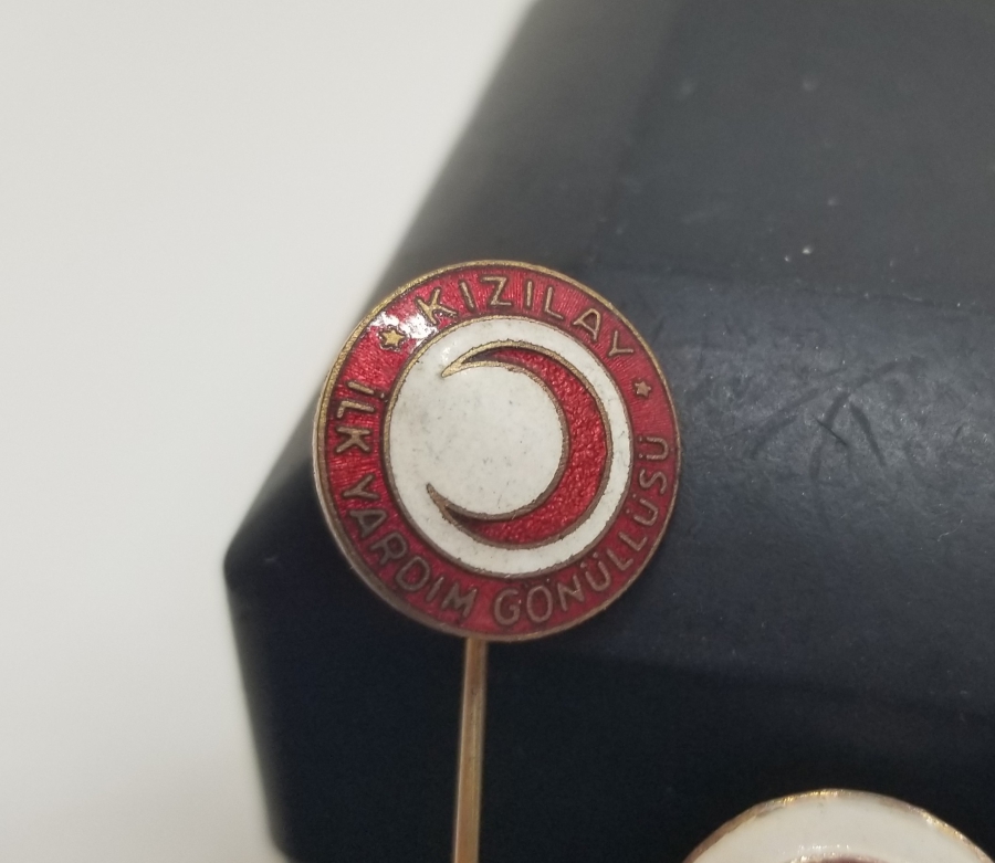 MİNE İŞÇİLİKLİ ANTİKA HİLALİ AHMER ROZET LOTU