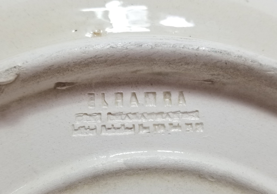 ÖZEL YAPIM ÇOK NADİR ELHAMRA KÜTAHYA DUVAR TABAĞI