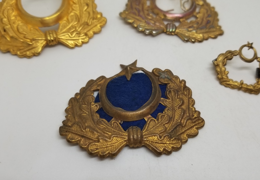 ANTİKA SUBAY ŞAPKA KOKARTI LOTU