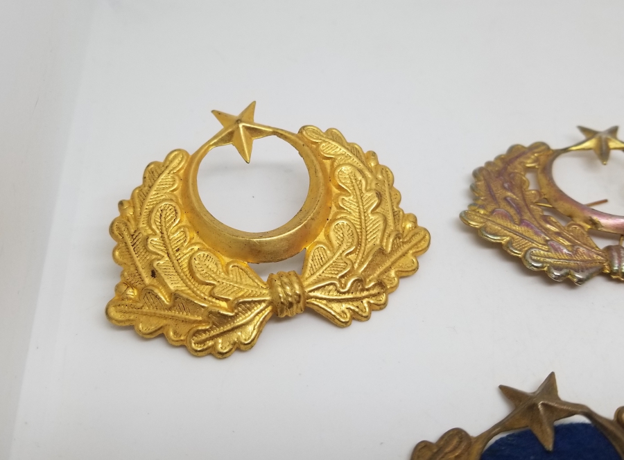 ANTİKA SUBAY ŞAPKA KOKARTI LOTU