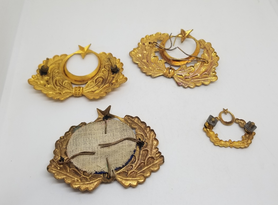 ANTİKA SUBAY ŞAPKA KOKARTI LOTU