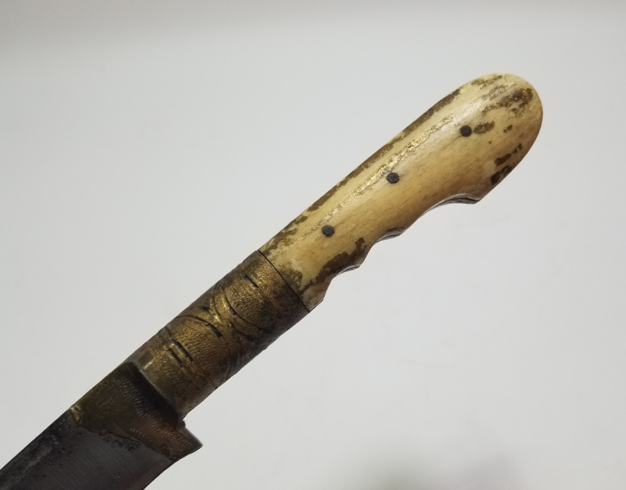 ORİJİNAL KININDA OSMANLI DÖNEMİ REMZİ USTA DAMGALI BURSA YAPIMI KABADAYI SALDIRMASI