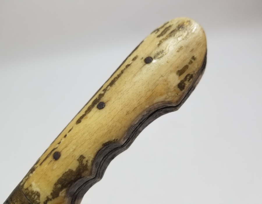 ORİJİNAL KININDA OSMANLI DÖNEMİ REMZİ USTA DAMGALI BURSA YAPIMI KABADAYI SALDIRMASI