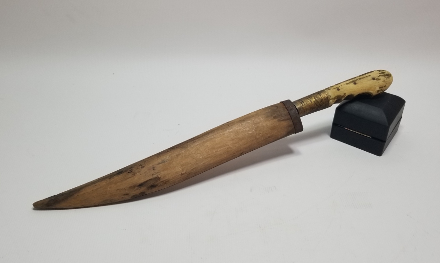 ORİJİNAL KININDA OSMANLI DÖNEMİ REMZİ USTA DAMGALI BURSA YAPIMI KABADAYI SALDIRMASI