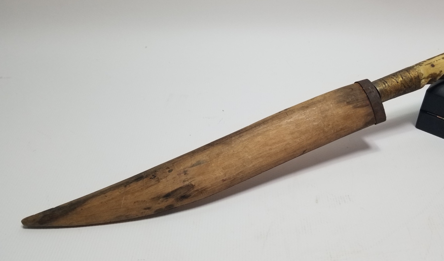 ORİJİNAL KININDA OSMANLI DÖNEMİ REMZİ USTA DAMGALI BURSA YAPIMI KABADAYI SALDIRMASI