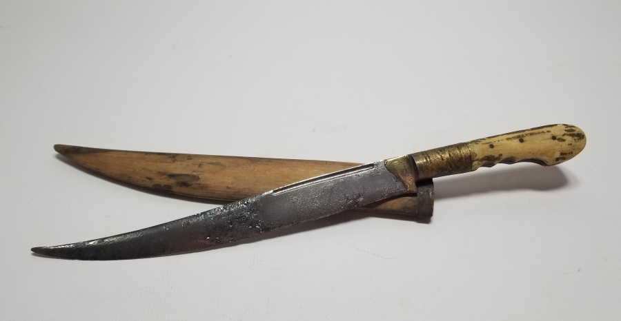 ORİJİNAL KININDA OSMANLI DÖNEMİ REMZİ USTA DAMGALI BURSA YAPIMI KABADAYI SALDIRMASI