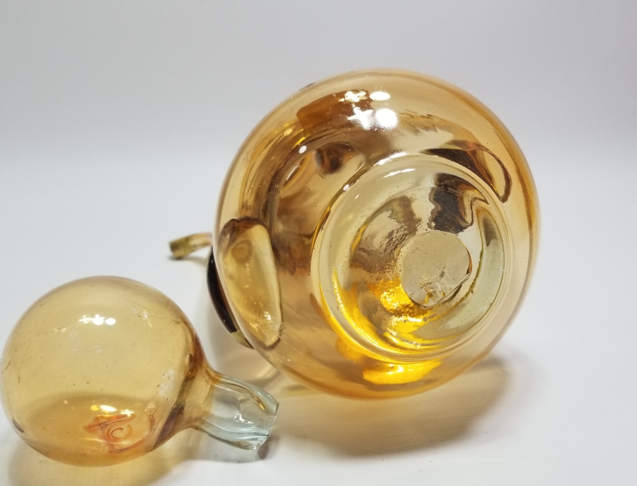 ÜFLEME CAMDAN MAMUL KOPARMA ZEMZEM İBRİĞİ