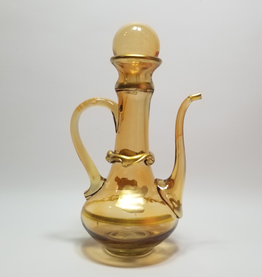 ÜFLEME CAMDAN MAMUL KOPARMA ZEMZEM İBRİĞİ