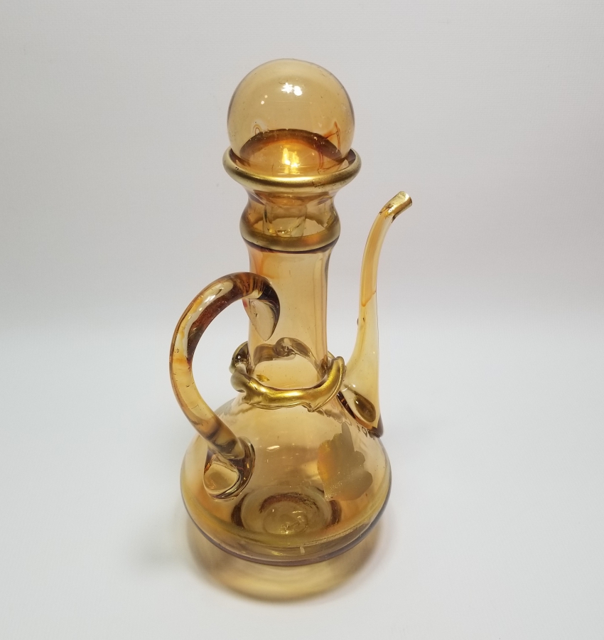 ÜFLEME CAMDAN MAMUL KOPARMA ZEMZEM İBRİĞİ