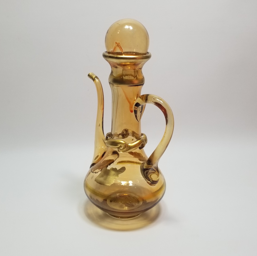 ÜFLEME CAMDAN MAMUL KOPARMA ZEMZEM İBRİĞİ