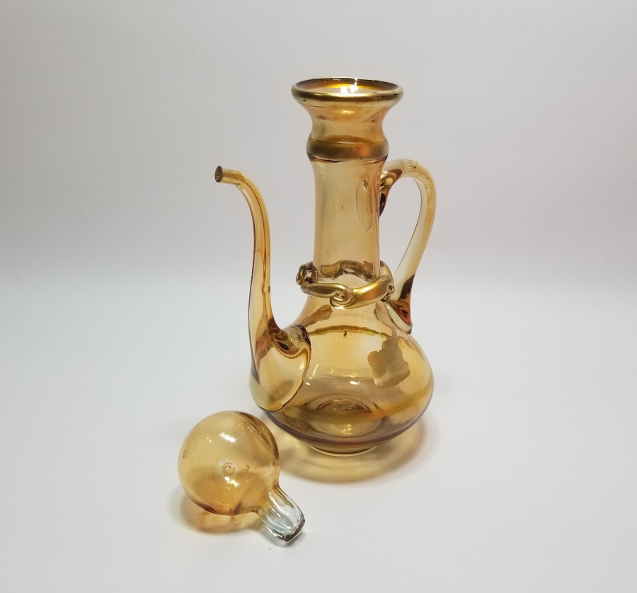 ÜFLEME CAMDAN MAMUL KOPARMA ZEMZEM İBRİĞİ