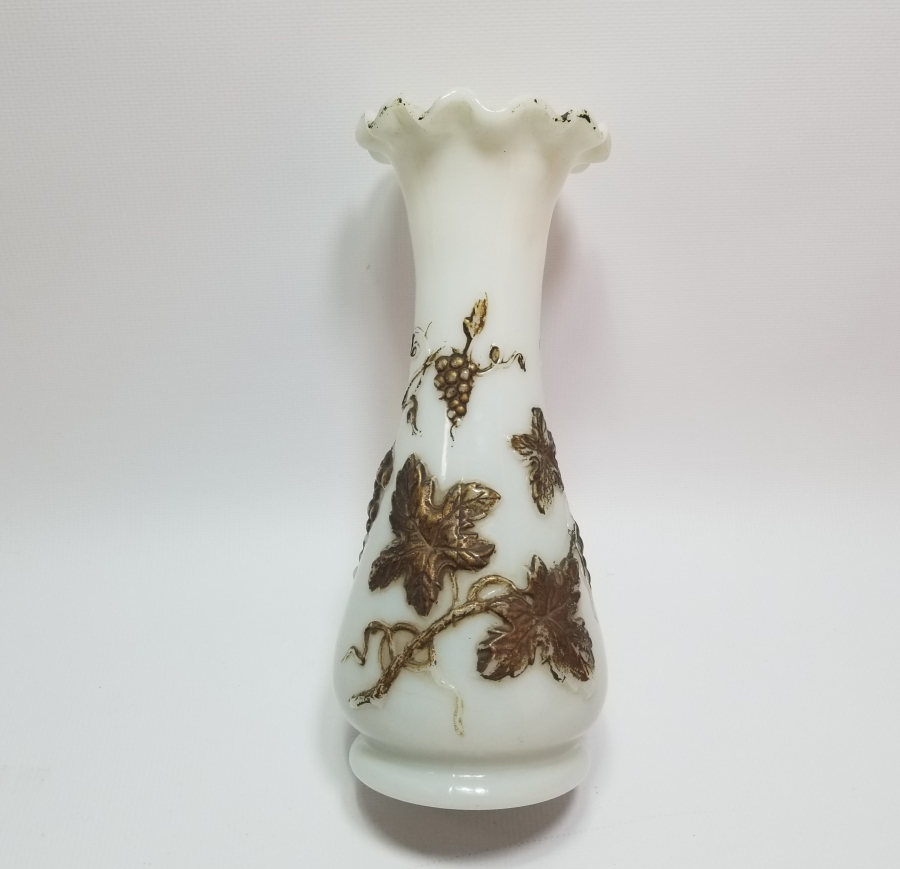 KABARTMA İŞÇİLİKLİ OSMANLI DÖNEMİ TAŞ OPALİN VAZO