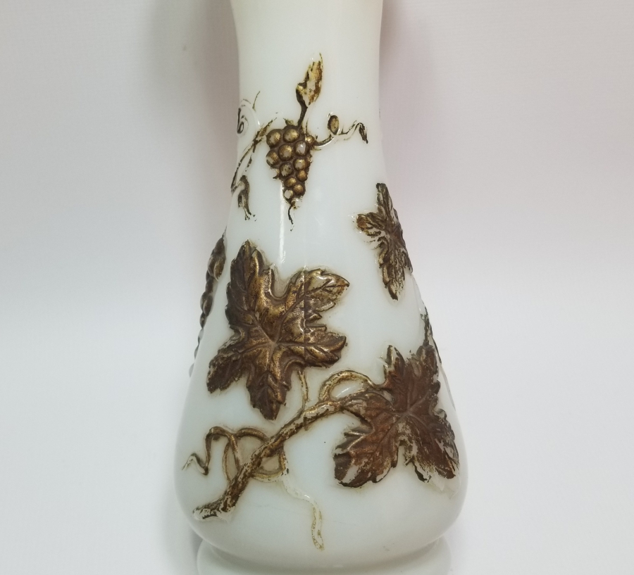 KABARTMA İŞÇİLİKLİ OSMANLI DÖNEMİ TAŞ OPALİN VAZO