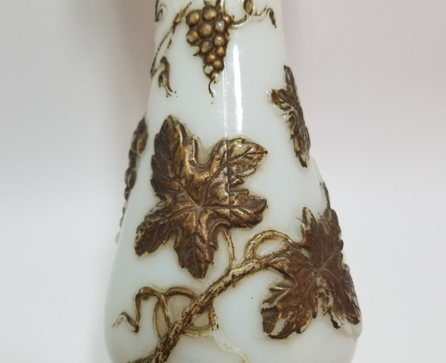 KABARTMA İŞÇİLİKLİ OSMANLI DÖNEMİ TAŞ OPALİN VAZO