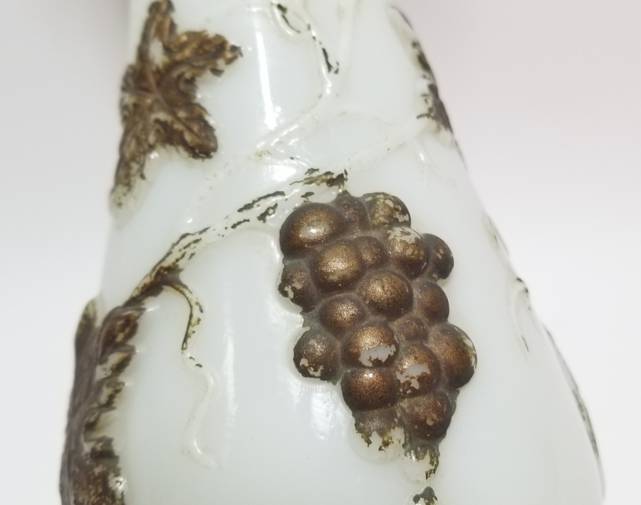 KABARTMA İŞÇİLİKLİ OSMANLI DÖNEMİ TAŞ OPALİN VAZO