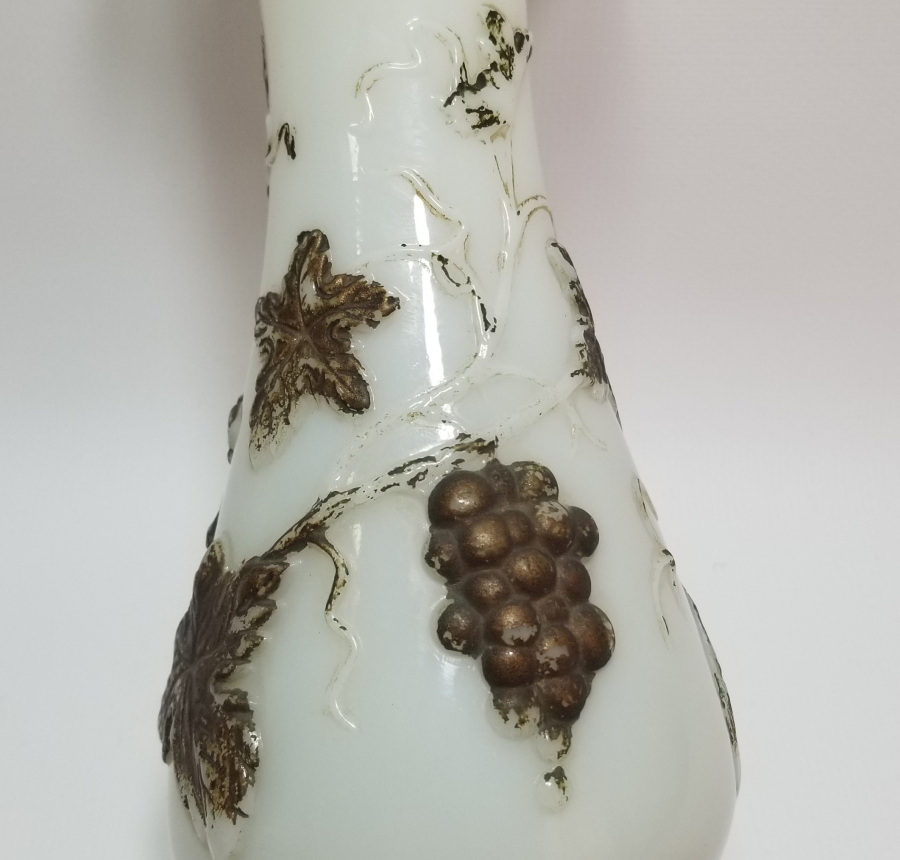 KABARTMA İŞÇİLİKLİ OSMANLI DÖNEMİ TAŞ OPALİN VAZO