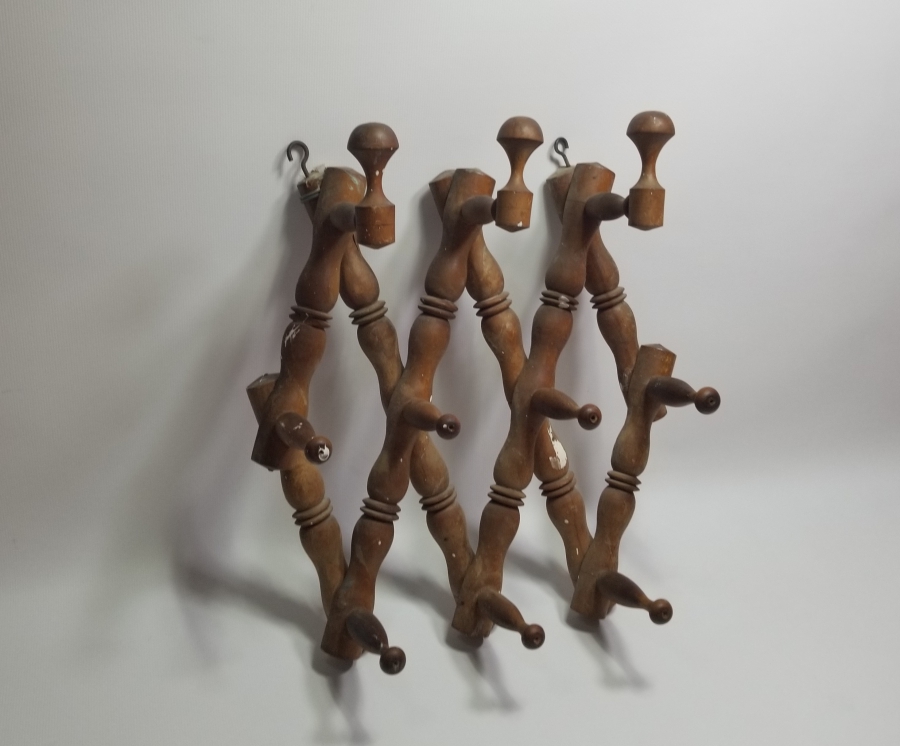 OSMANLI DÖNEMİ EL YAPIMI AHŞAP KÖRÜKLÜ ASKI