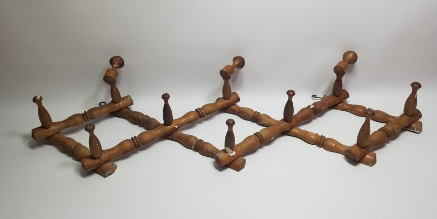 OSMANLI DÖNEMİ EL YAPIMI AHŞAP KÖRÜKLÜ ASKI