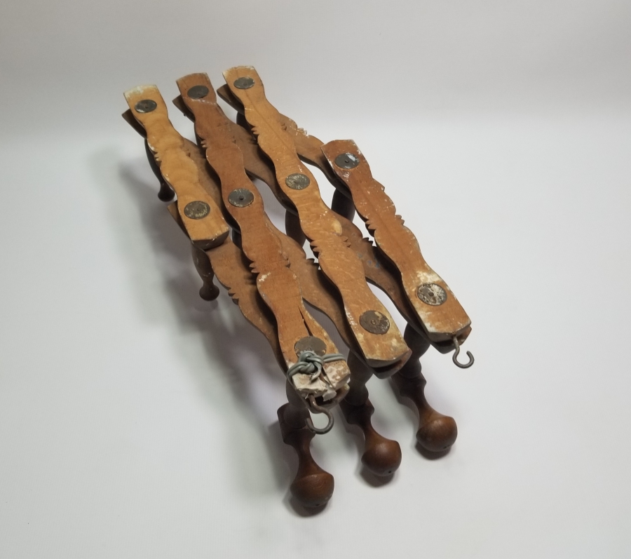 OSMANLI DÖNEMİ EL YAPIMI AHŞAP KÖRÜKLÜ ASKI