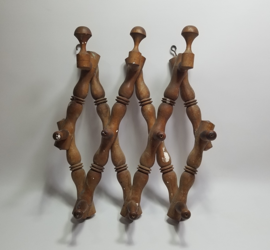 OSMANLI DÖNEMİ EL YAPIMI AHŞAP KÖRÜKLÜ ASKI