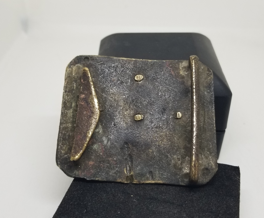 CUMHURİYET BAŞLARI ANTİKA SUBAY KEMER TOKASI