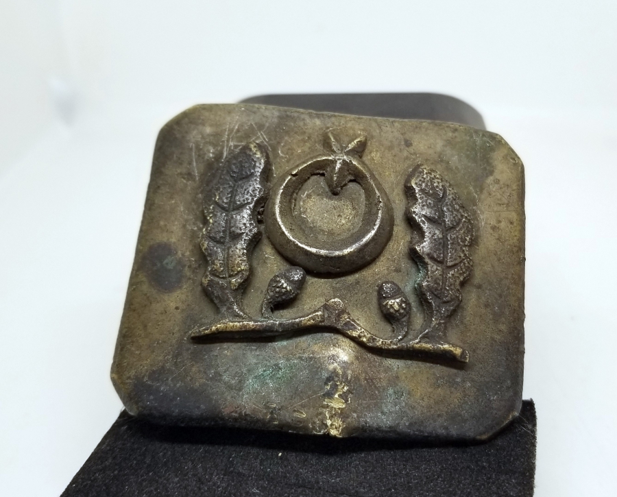 CUMHURİYET BAŞLARI ANTİKA SUBAY KEMER TOKASI