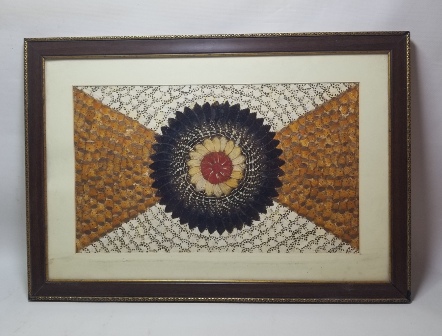 KELEBEK KANATLARINDAN YAPILMIŞ ÖZEL YAPIM PANO