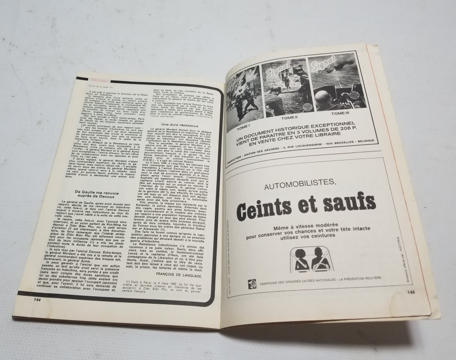 NAZİLER KONULU HISTORIA İSİMLİ ANTİKA DERGİ