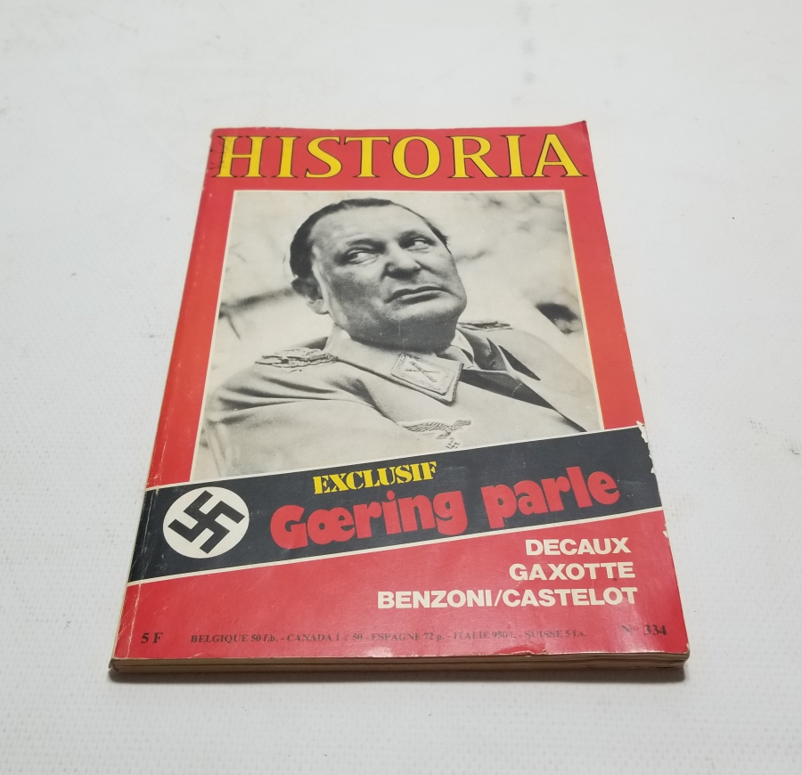 NAZİLER KONULU HISTORIA İSİMLİ ANTİKA DERGİ