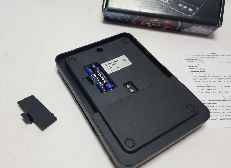 ORİJİNAL KUTUSUNDA MUTFAK TERAZİSİ