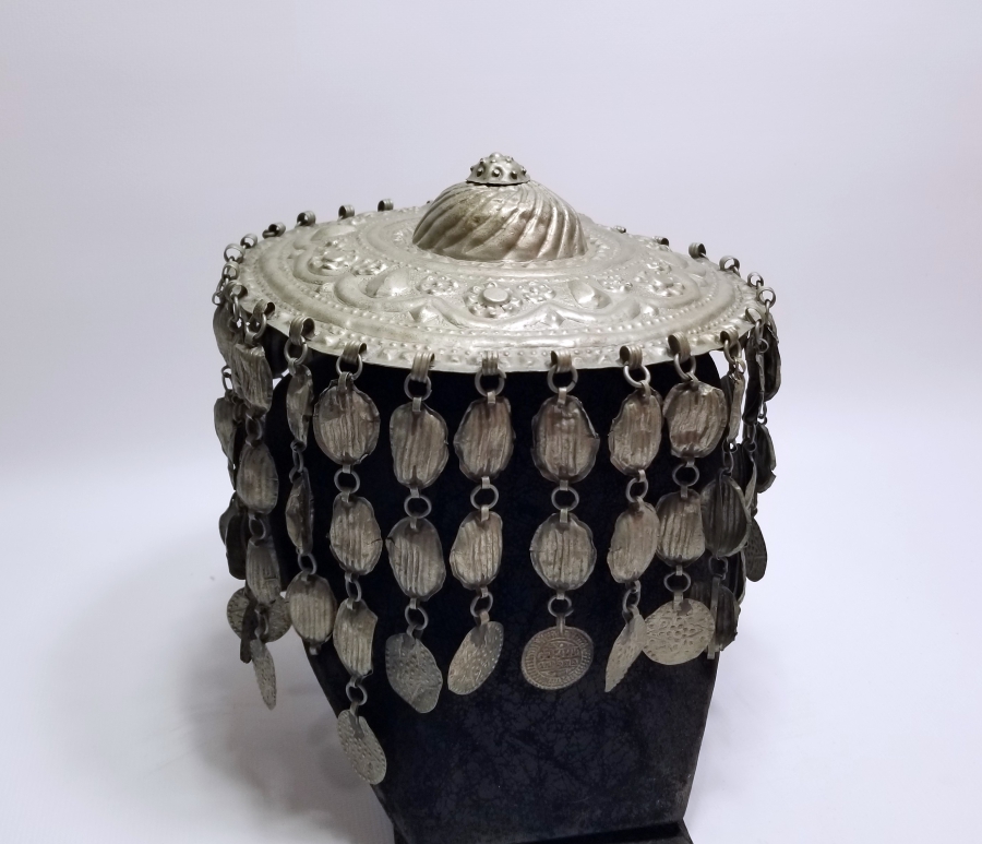 OSMANLI DÖNEMİ KABARTMA İŞÇİLİKLİ BADEMLİ GELİN TEPELİĞİ