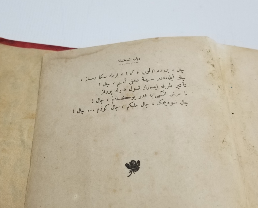 OSMANLI DÖNEMİ TEVFİK FİKRET'İN RUBABI ŞİKESTE ADLI ROMANI