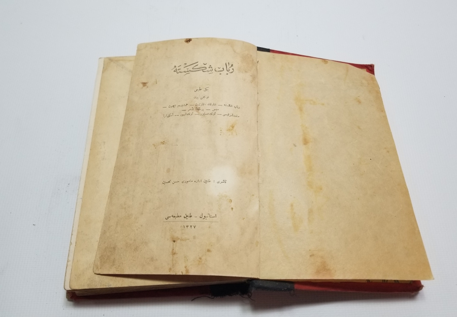 OSMANLI DÖNEMİ TEVFİK FİKRET'İN RUBABI ŞİKESTE ADLI ROMANI