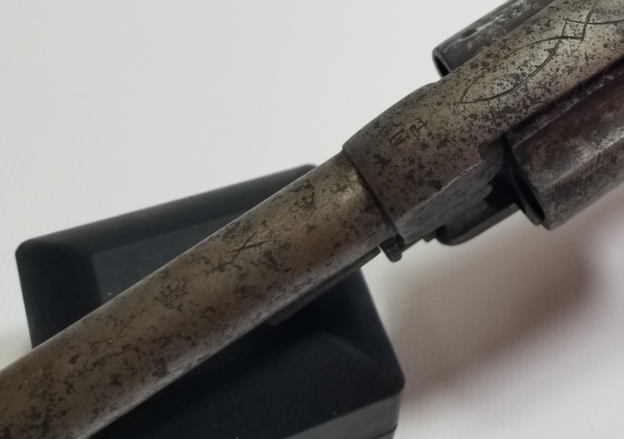 OSMANLI DÖNEMİ KEMİK SAPLI KARADAĞLI SUBAY TABANCASI