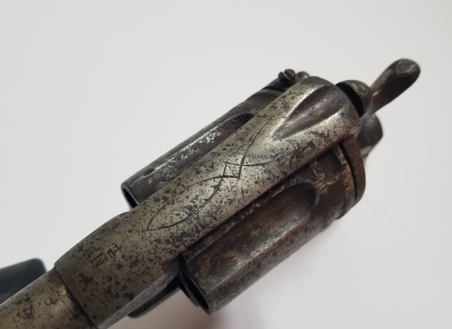 OSMANLI DÖNEMİ KEMİK SAPLI KARADAĞLI SUBAY TABANCASI