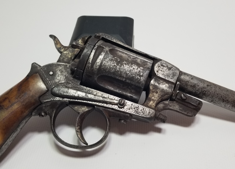 OSMANLI DÖNEMİ KEMİK SAPLI KARADAĞLI SUBAY TABANCASI