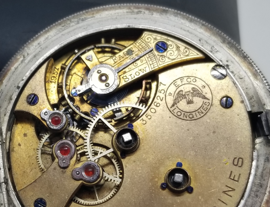 NADİR TİPTE OSMANLI DÖNEMİ LONGİNES KURMALI CEP SAATİ