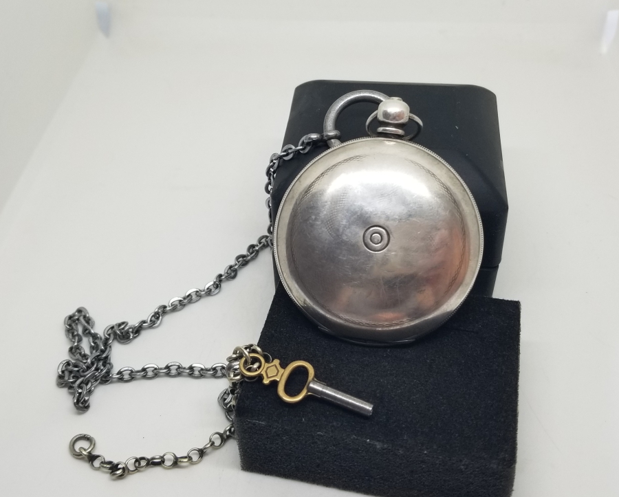 NADİR TİPTE OSMANLI DÖNEMİ LONGİNES KURMALI CEP SAATİ