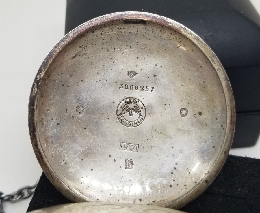 NADİR TİPTE OSMANLI DÖNEMİ LONGİNES KURMALI CEP SAATİ