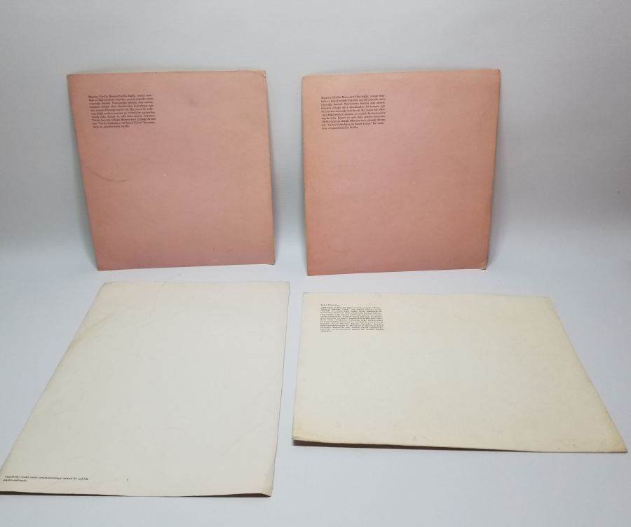 4 ADET AVRUPA BASKI RESİM LOTU