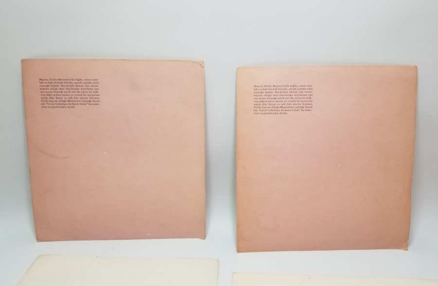 4 ADET AVRUPA BASKI RESİM LOTU