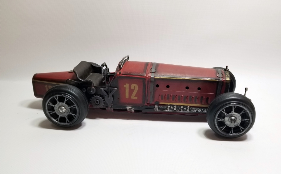 AVRUPA YAPIMI ANTİKA METAL OYUNCAK ARABA