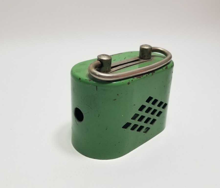 ÜZERİ ETİKETLİ ANTİKA KUMBARA