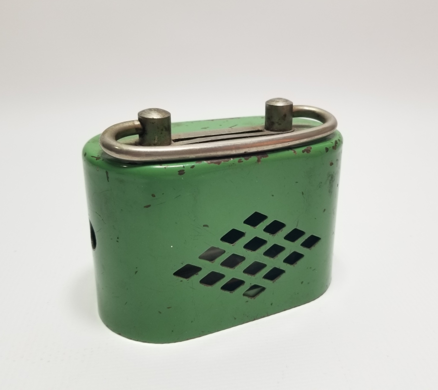 ÜZERİ ETİKETLİ ANTİKA KUMBARA