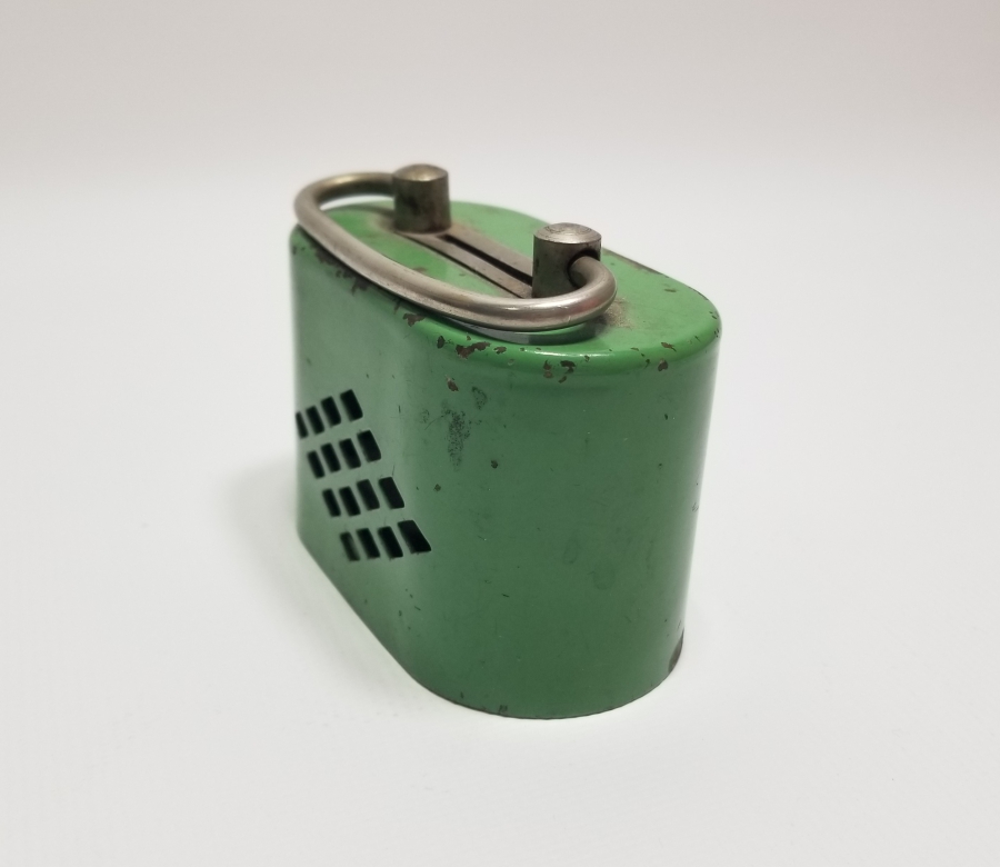 ÜZERİ ETİKETLİ ANTİKA KUMBARA