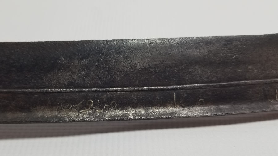 OSMANLI DÖNEMİ GÜMÜŞ ÇAKMA İŞÇİLİKLİ NADİR KEMANKEŞ KILICI - YATAĞANI