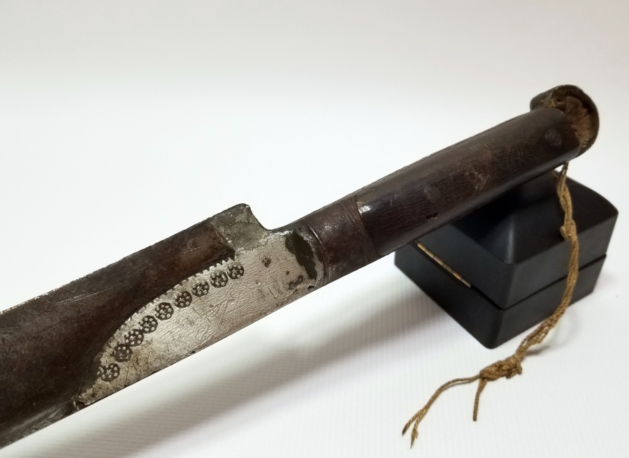 OSMANLI DÖNEMİ GÜMÜŞ ÇAKMA İŞÇİLİKLİ NADİR KEMANKEŞ KILICI - YATAĞANI