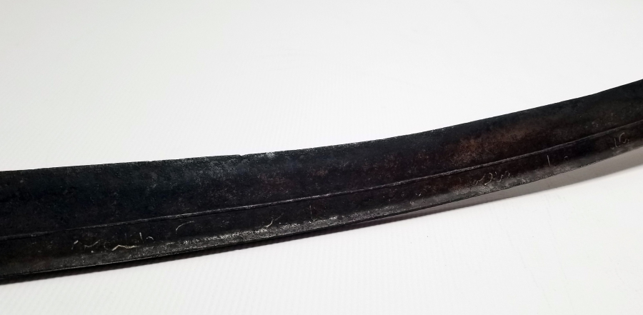 OSMANLI DÖNEMİ GÜMÜŞ ÇAKMA İŞÇİLİKLİ NADİR KEMANKEŞ KILICI - YATAĞANI